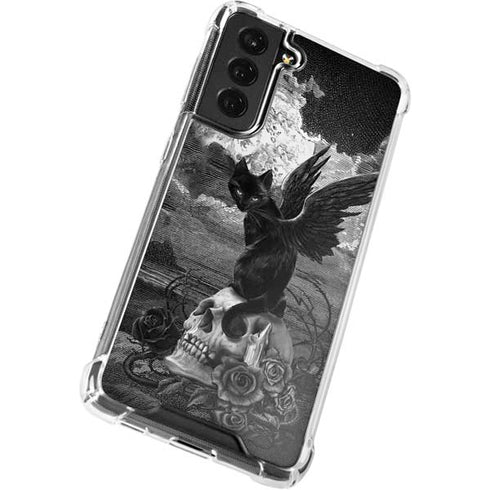 Alchemy Nine Lives of Poe Galaxy S21 FE Clear Case